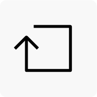 Icon of arrow in continuous loop