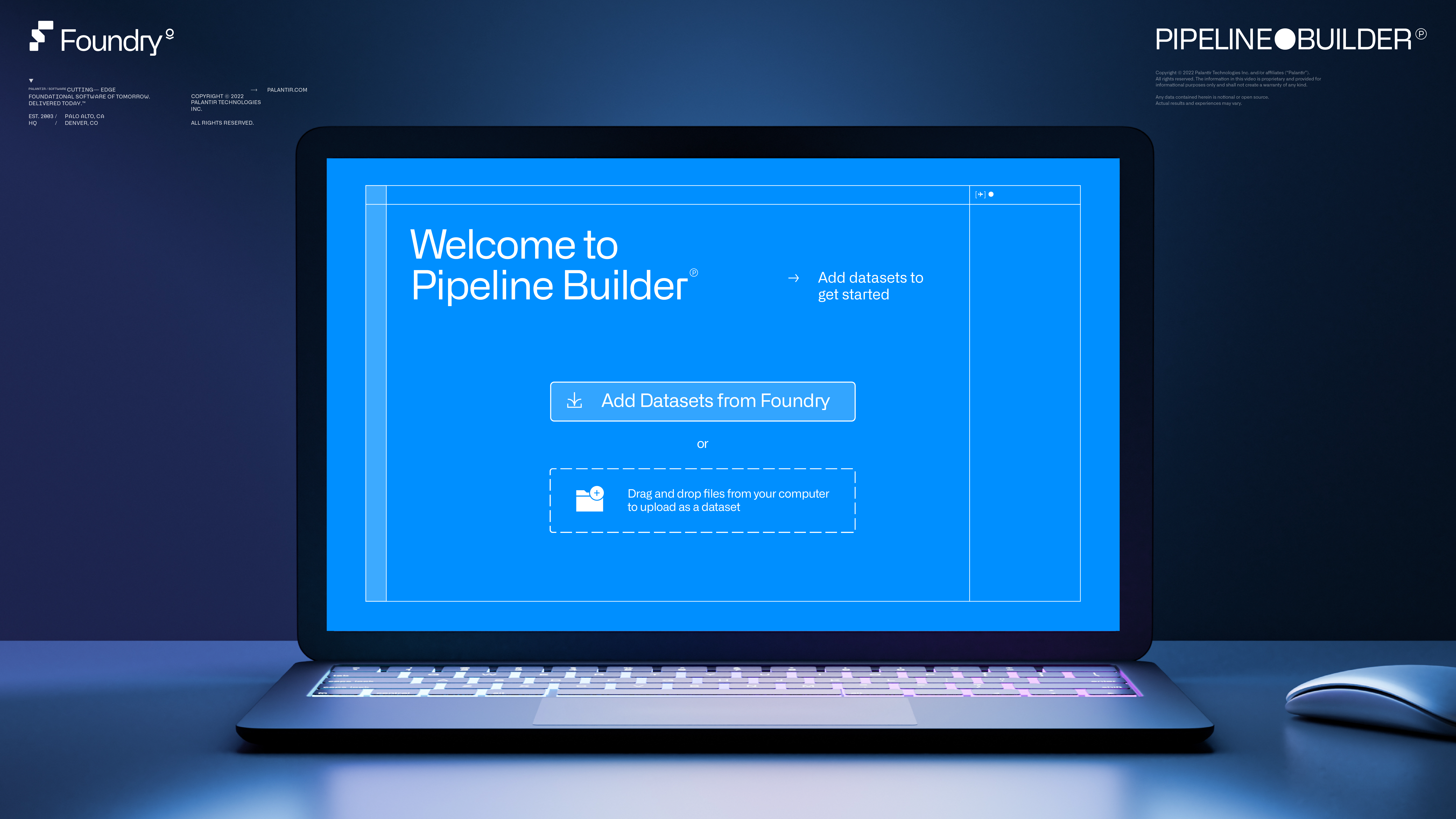 Adding data in Pipeline Builder