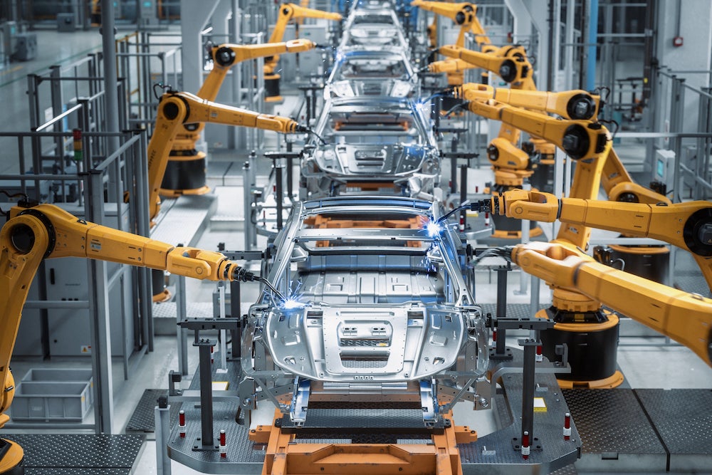 Auto assembly line